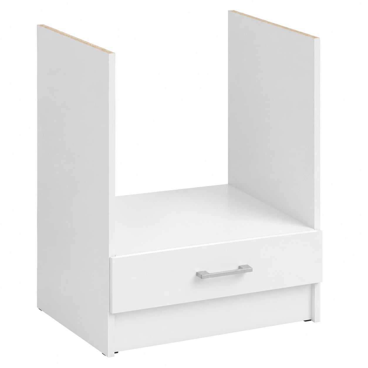 Meuble de Cuisine pour Four encastrable, Blanc, 60 cm