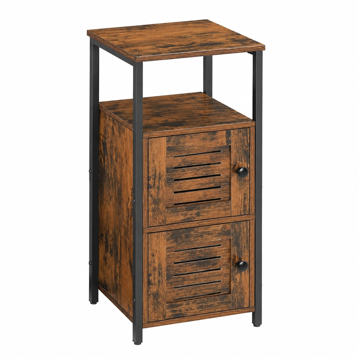 Armoire de Rangement Industrielle avec ¨¦tag¨¨res R¨¦glables pour Int¨¦rieur Vintage