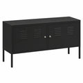 Buffet industriel en métal avec portes verrouillables