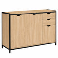 Buffet Bas Industriel avec Placards et Tiroirs 110 cm
