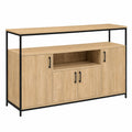 Buffet 4 Portes 140 cm avec Niche Style Industriel