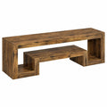 Meuble TV 160 cm avec Compartiments et Étagères, Style Industriel pour Salon